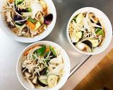 肉無チクワきな粉本格ナポリタン味野菜炒め作り方13写真