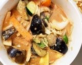 肉無チクワきな粉本格ナポリタン味野菜炒め作り方18写真