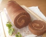 ふわふわチョコロールケーキ❤ポイント作り方13写真