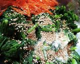 改②春菊のおひたし　中華風作り方3写真