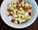 ふわふわ☆さつまいも抹茶蒸しパン作り方1写真