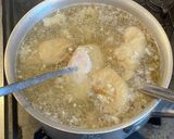 筋トレ料理☆茹で塩麹鶏胸肉のサルサソース作り方4写真