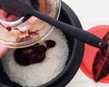 おにぎり◎鮭のもろみ味噌炊き込み御飯作り方4写真
