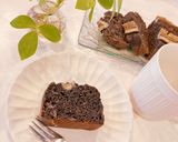 砂糖不使用♡乳なし♡黒ごまきな粉ケーキ作り方6写真