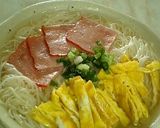 そーめんで 沖縄そば風作り方4写真