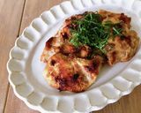 簡単♪鶏胸肉の梅もろみ焼き作り方6写真
