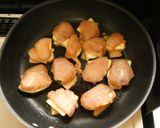 鶏肉のズッキーニはさみ焼き作り方5写真