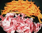 簡単スピード夕食★牛肉と人参の春雨炒め煮作り方3写真