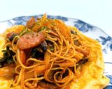糖質制限、ダイエットに糖質0麺ナポリタン作り方11写真