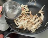 新玉ねぎとツナとしめじの和風パスタ作り方4写真