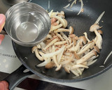 新玉ねぎとツナとしめじの和風パスタ作り方4写真