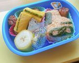 乗り物♩幼児キャラ弁♩ショベルカー作り方4写真