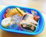 乗り物♩幼児キャラ弁♩ショベルカー作り方5写真