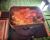 コンソメスープパスタ(キャンプ飯)作り方6写真