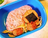 乗り物♩幼児キャラ弁♩消防車くん作り方3写真