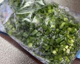 鮭とワカメ、ネギだく玄米炊き込みおにぎり作り方5写真