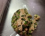 鮭とワカメ、ネギだく玄米炊き込みおにぎり作り方9写真