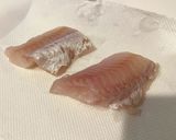 【簡単】白身魚のガリバタ醤油ステーキ作り方2写真