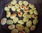 そら豆茹でずにフライパンで炒めるだけ～作り方4写真