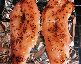 鶏ささみのハニーマスタード焼き作り方2写真
