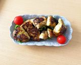 シンプル♪鶏ササミ梅肉和えとカレー味作り方6写真
