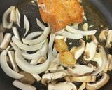 鶏肉と本しめじのスカロッピーネ(ソテー)作り方6写真