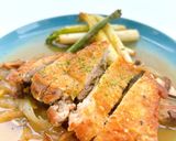 鶏肉と本しめじのスカロッピーネ(ソテー)作り方10写真