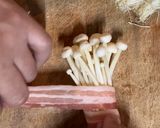 豚肉のエノキ巻き作り方2写真