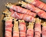 豚肉のエノキ巻き作り方4写真