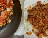 簡単！大豆ミートでタコライス風♪作り方4写真