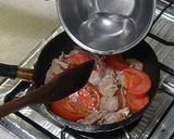 豚トマト丼作り方3写真