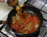 豚トマト丼作り方5写真
