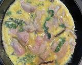 鶏もも肉と大葉のフリッタータ作り方5写真