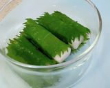 #大葉の保存　冷蔵庫で長期保存・綺麗◎作り方5写真