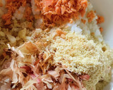 栄養満点！鮭フレークと沢庵のお混ぜ♡作り方5写真