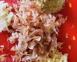 栄養満点！鮭フレークと沢庵のお混ぜ♡作り方3写真