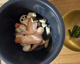 炊飯器で鶏肉と野菜煮込み作り方1写真