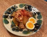 もろみでやわらか　手羽元と大根の煮物作り方5写真