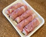 もろみのチカラで肉巻きと豆腐ステーキ作り方3写真