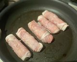 もろみのチカラで肉巻きと豆腐ステーキ作り方7写真