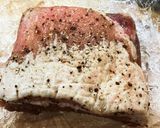 うちご飯1　ベーコン作り方6写真