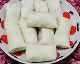 ハンバーグ春巻き作り方1写真