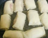 ハンバーグ春巻き作り方2写真