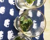 1分で飲めるミントスカッシュ★デトックス作り方1写真