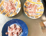 簡単洋風オイきな粉味豚こま大根青椒肉絲風作り方3写真