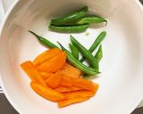 簡単洋風オイきな粉味豚こま大根青椒肉絲風作り方8写真
