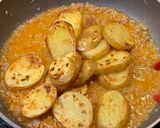 じゃがいもの肉みそがけ作り方12写真