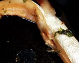 鮭ハラスの梅昆布茶漬け作り方1写真