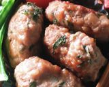 基本のつくね★ひき肉と大葉甘辛焼き★弁当作り方7写真
