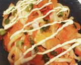 ワンボウルちんのキムチうどん作り方5写真